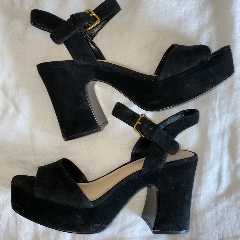 NINE WEST platform heel